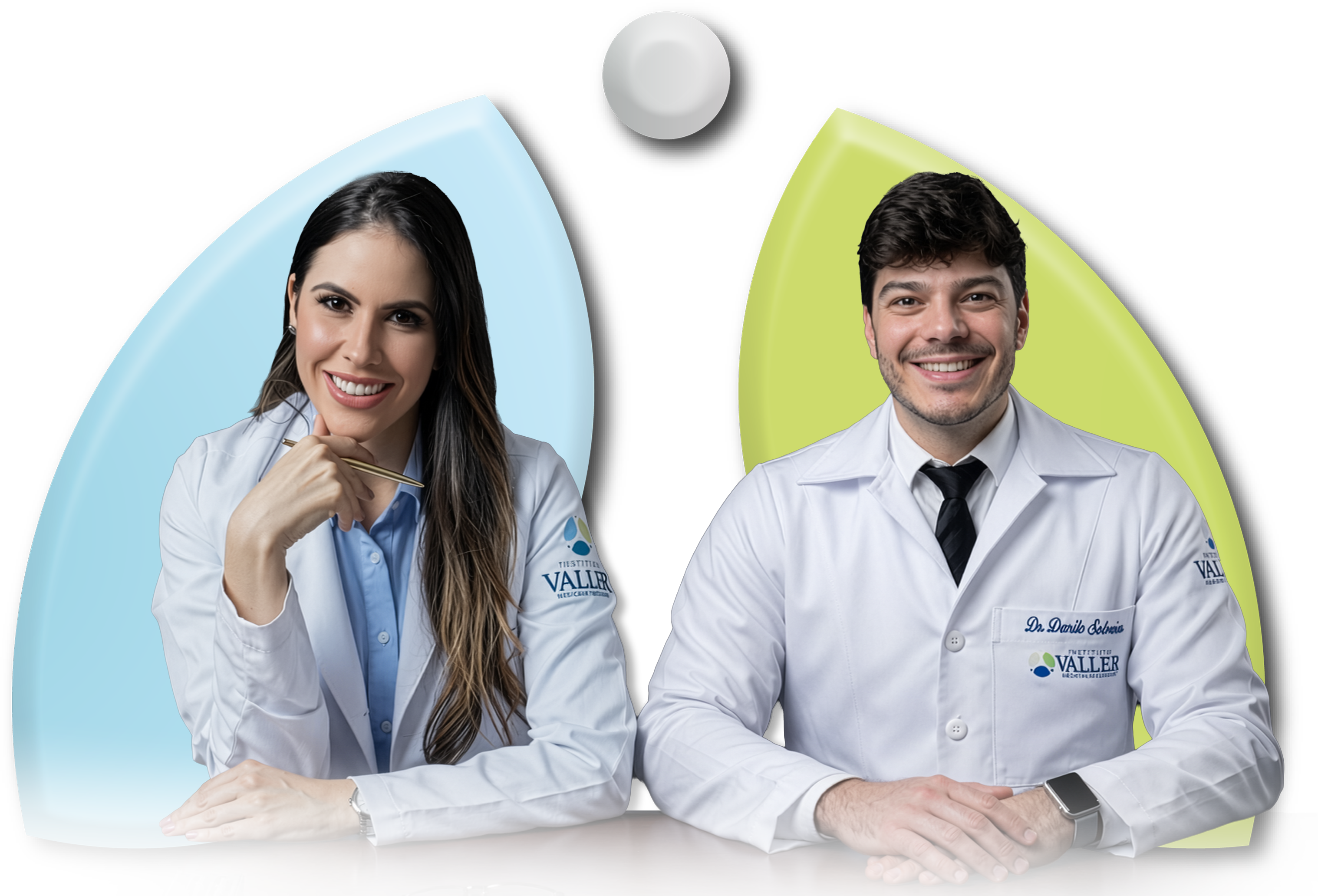 Equipe médica do Instituto Valler em apresentação institucional